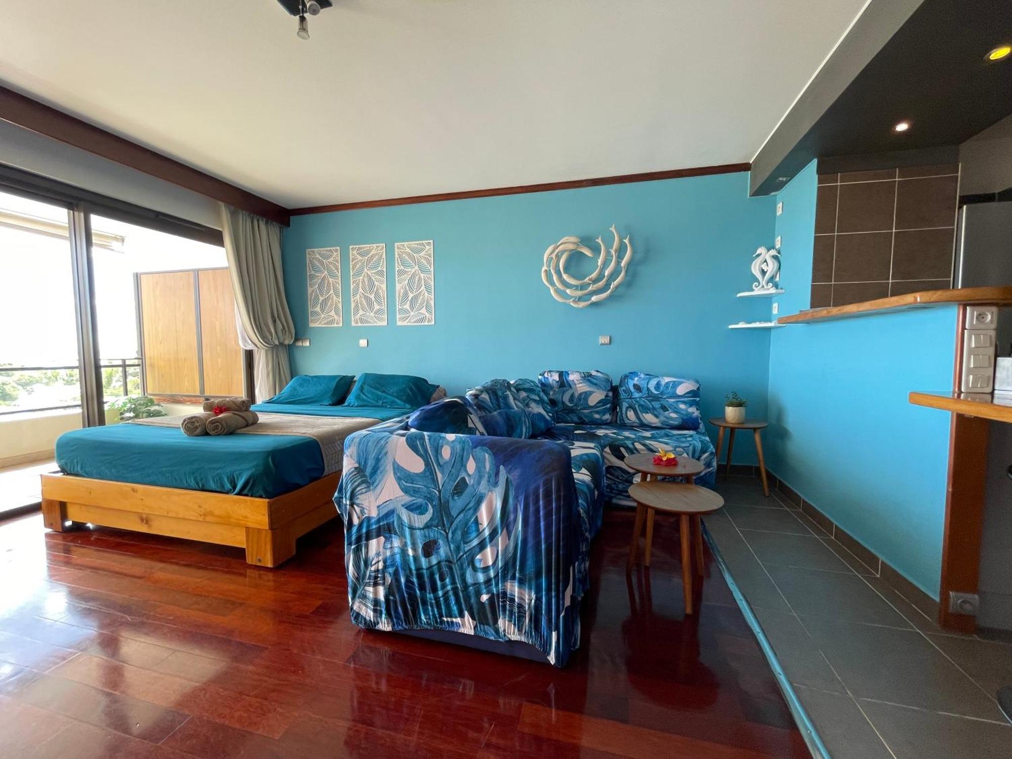 Blue Moana Studio Papeete - Sea View, Ac, Fast Wifi, Pool, Gym Papeete (Tahiti) Exterior foto